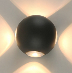 Уличный настенный светильник Arte Lamp A1544AL-4GY