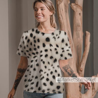 Футболка женская стандарт с принтом 