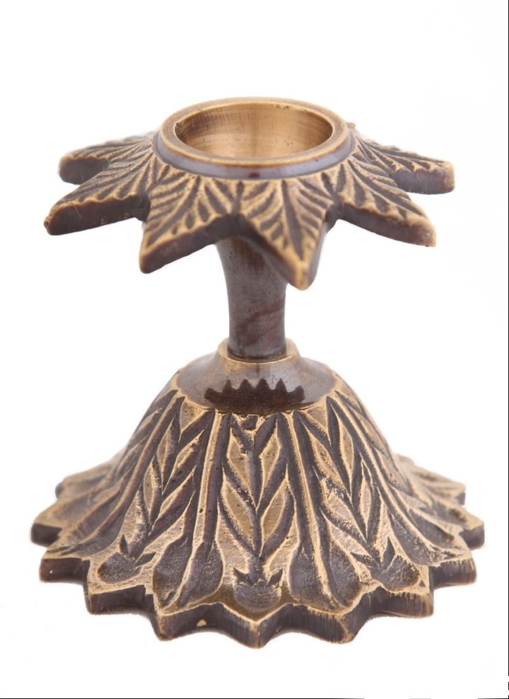 Подсвечник Лепестки (антик-полиш)