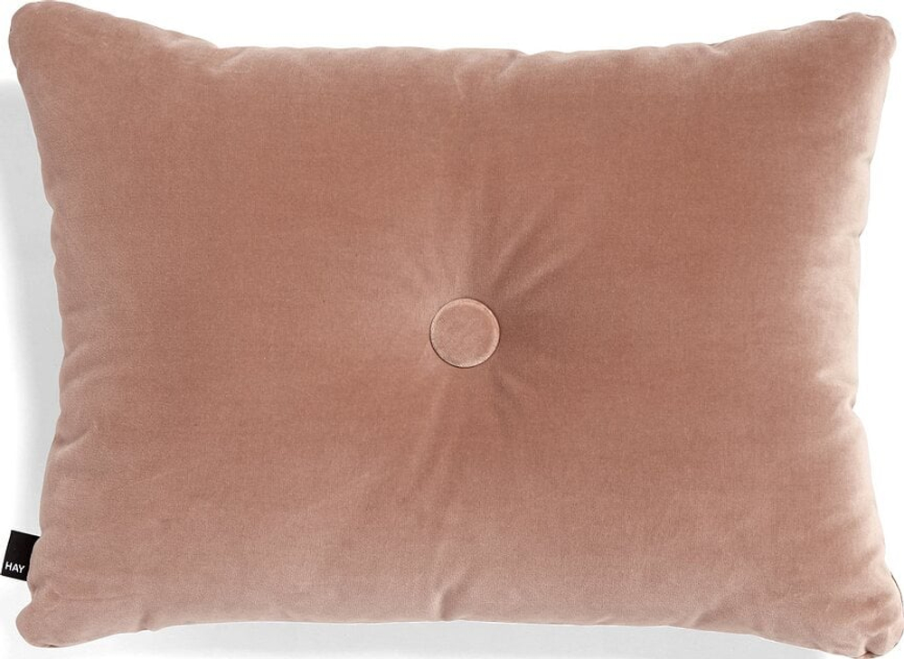 Декоративная подушка Hay, Dot Soft, 45 60 см, хлопок, розовая