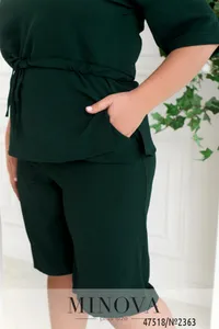 Костюм 2363-темно-зеленый Minova
