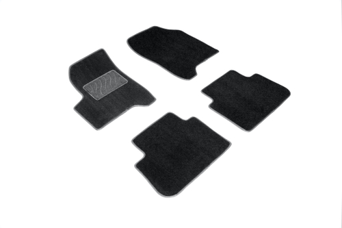 Ворсовые коврики LUX для Citroen C3 Picasso 2009-н.в. Seintex.83139