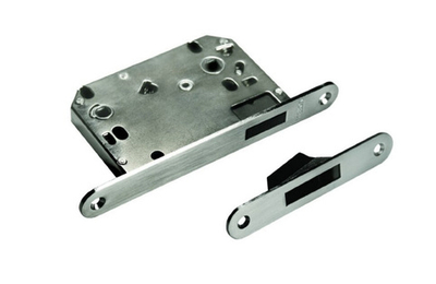 Замок с магнитной защелкой MORELLI MM 2070M-WC-SN под завертку бел. никель