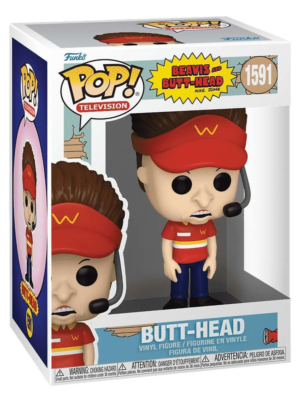 Фигурка Funko POP! TV Beavis & Butt-Head S2 Butt-Head (1591) 80168
