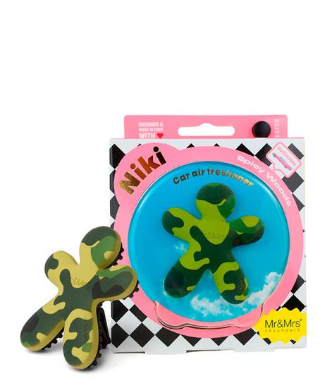 Пряное дерево, ароматизатор для автомобиля NIKI милитари, Mr&Mrs Fragrance