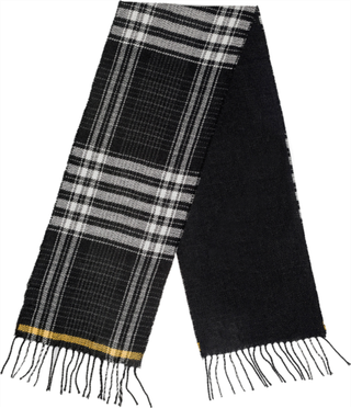 Шарф ANTONY MORATO Черно-белый/Желтая полоса (Мальчик)