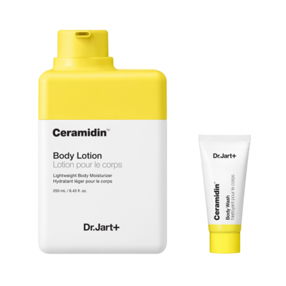 DR JART+ Ceramidin Body Lotion (250ml) + New Ceramidin Body Wash 30ml