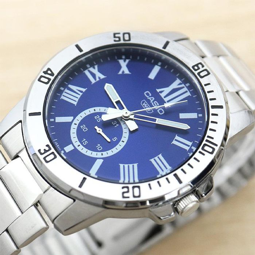 Мужские наручные часы Casio MTP-VD200D-2B
