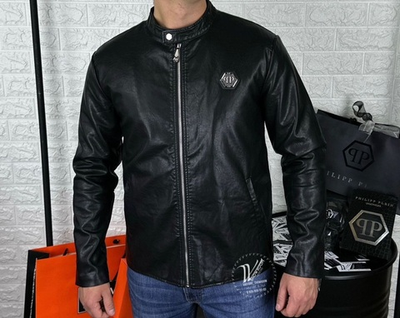 Кожаная куртка Philipp Plein