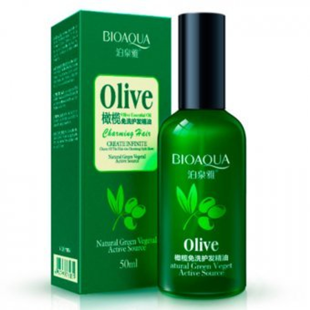 Масло-кондиционер несмываемое для волос Bioaqua Charming Hair Олива для слабых и тусклых 50 мл