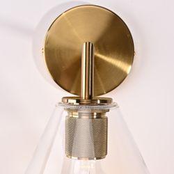 Бра Rh Utilitaire Funnel Shade Single Sconce Brass By Imperiumloft