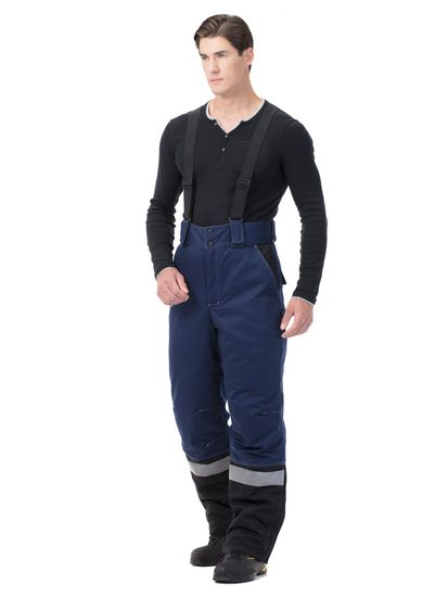 Костюм зимний "Виват NEW" брюки (синий/василек/черный)