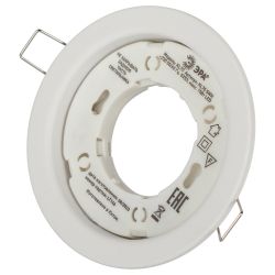 Встраиваемый светильник под лампу GX53 ЭРА KL70 SWH белый матовый