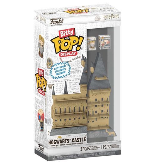 Набор Funko Bitty POP! Display Harry Potter Hogwarts Castle +2 Bitty POP! Dumbledore, Luna 81294 / Фигурка Фанко Битти ПОП! по мотивам вселенной "Гарри Поттер", Хогвартс