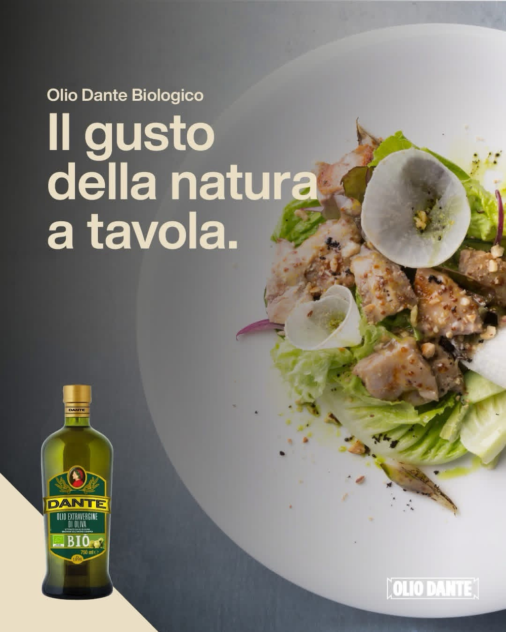 Оливковое масло DANTE BIO Extra Virgin, 750 мл, Италия