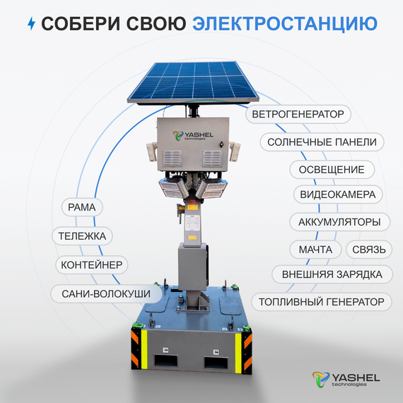 Передвижная мачта освещения, YASHEL Technologies Передвижная мачта освещения, фото №973076458