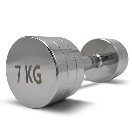 Гантель UNIX Fit PRO круглая хромированная 7 кг, 2 шт.