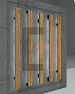 Арт. 100x35 Oak Veneer Premium, L-1600 мм - Console 3