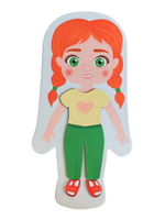 Кукла Агата, магнитная игра