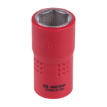 KING TONY (3335VE15M) Головка торцевая диэлектрическая шестигранная 3/8", 15 мм