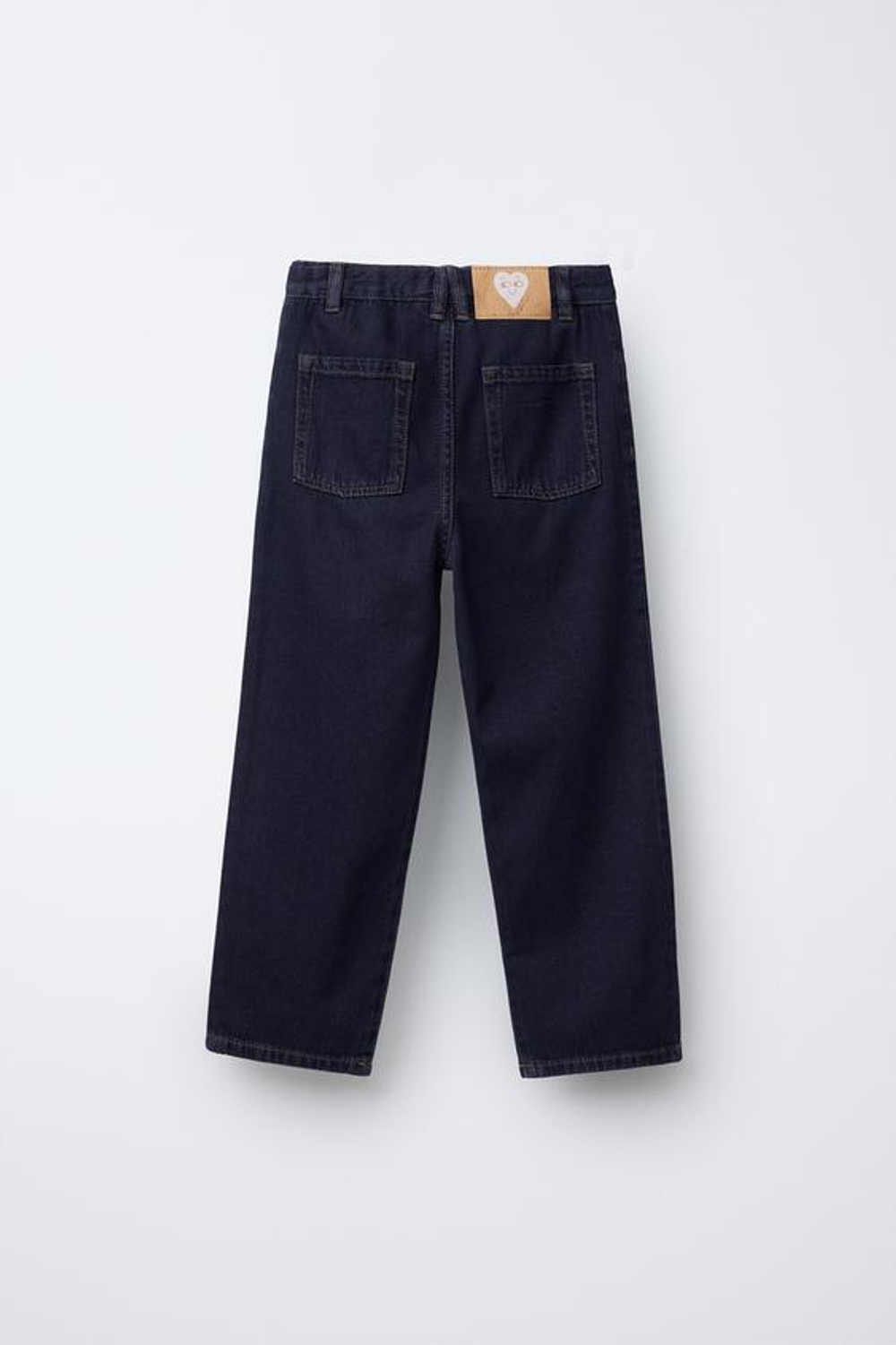 ZARA ДЖИНСЫ LOOSE FIT, СИНИЙ