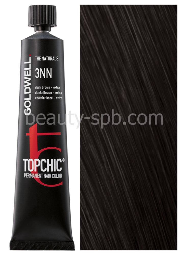 Goldwell Topchic 3NN темно-коричневый - экстра 60 мл