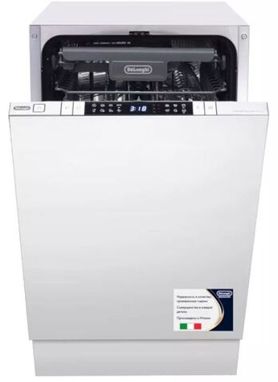 Встраиваемая посудомоечная машина DeLonghi DDW 08S Aquamarine eco