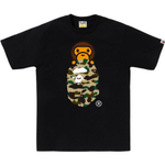 A Bathing Ape 1st Camo Milo On Ape Head Tee