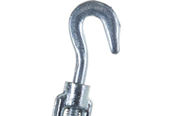 Талреп STAYER DIN 1480, крюк-кольцо, М6, 15 шт, оцинкованный, 30515-06