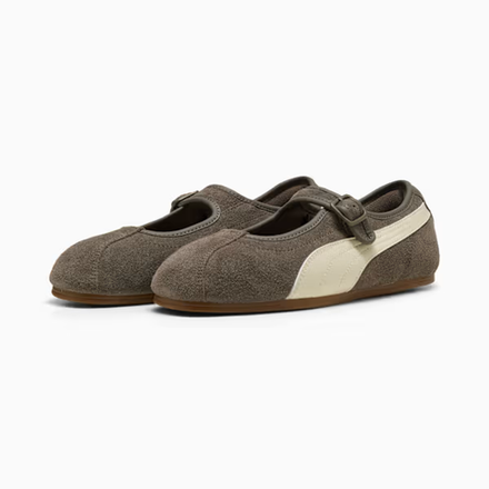 PUMA Кроссовки-балетки Tacklette, бронзовый