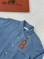 Джинсовая рубашка Loro Piana