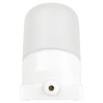 Светильник ЭРА НББ 02-60-002 для бани и сауны керамика/стекло наклонный IP54 E27 max 60Вт белый НПБ400