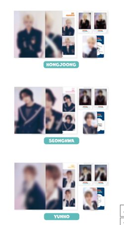 Набор фотокарт ANITEEZ IN ILLUSION - PHOTO PACKAGE