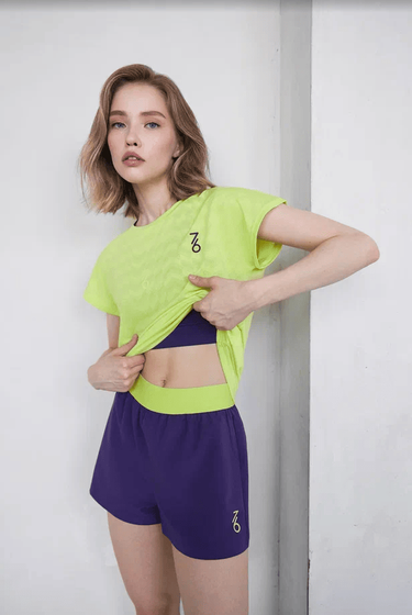 Футболка женская 7/6 Alice T-shirt - Sunny Lime, арт. WT76-0741