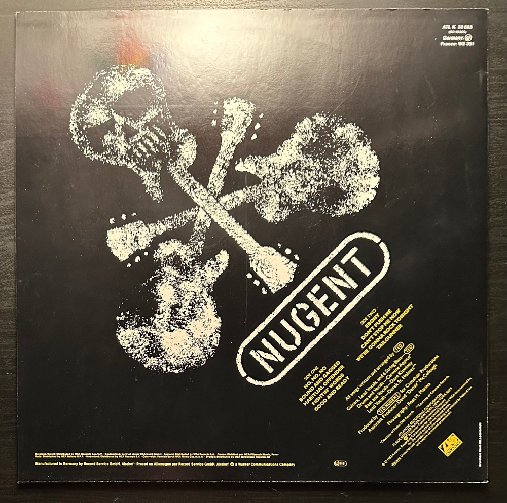 Ted Nugent - Nugent (Германия 1982г.)