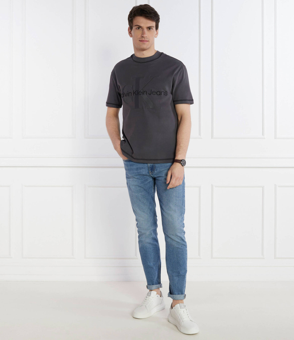 Футболка CALVIN KLEIN JEANS - графитовый(J30J324673)