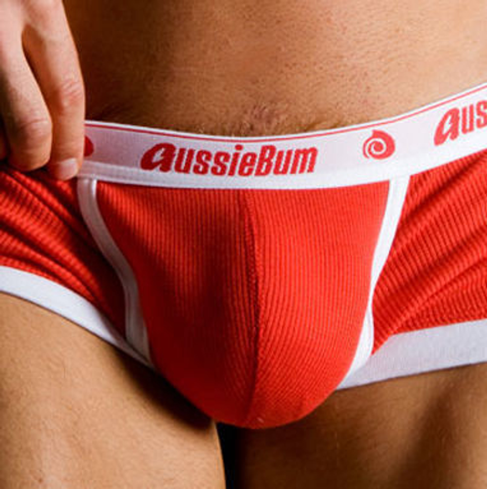 Мужские трусы хипсы Aussiebum Patriot Hip Red AB00153