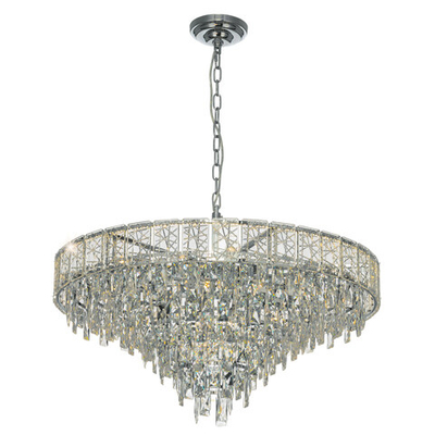 Citilux SAGRADA CL317281 Люстра хрустальная подвесная Хром