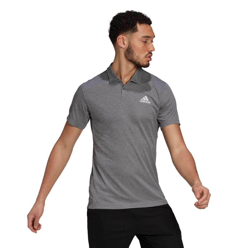 Теннисное поло Adidas HEAT.RDY Polo M - Gray