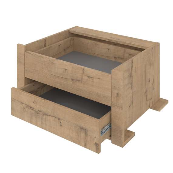 13ВЯ.007 Модуль с 2-мя выдвижными ящиками (677*506*333)