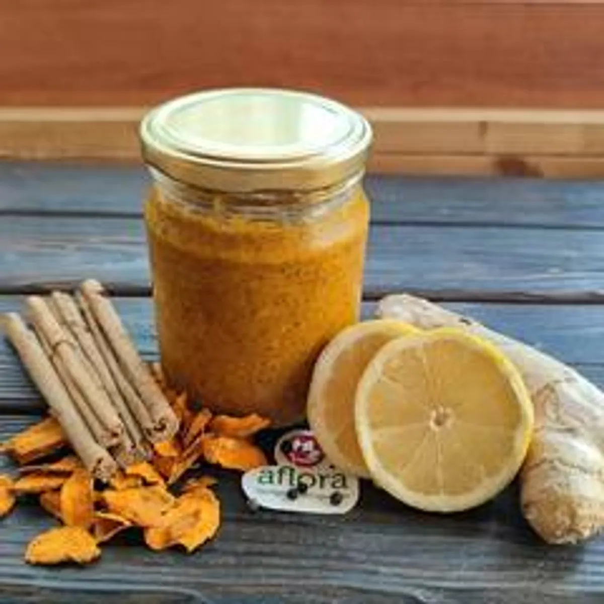 Имбирная смесь для иммунитета с куркумой и корицей / 250 г
