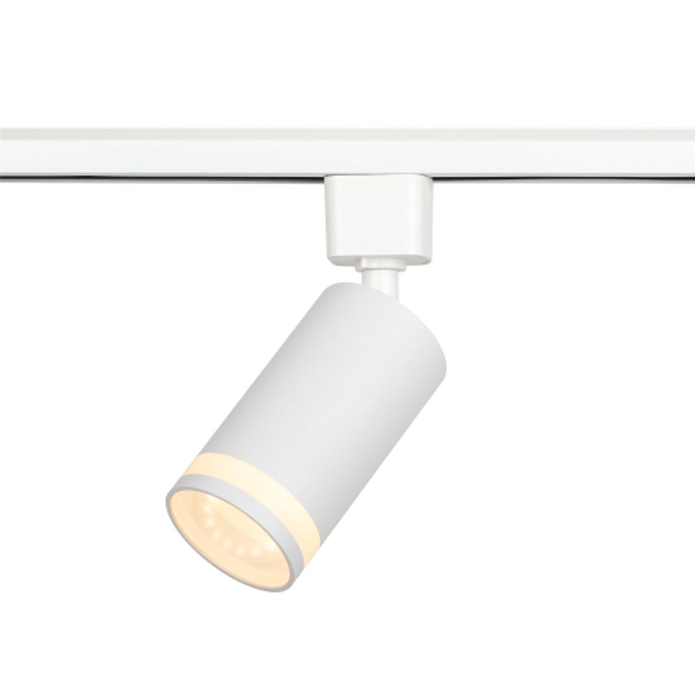 Трековый светильник однофазный ЭРА TR77-GU10 WH под лампу GU10 белый