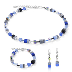 Колье Coeur de Lion Blue-Grey 4014/10-0712