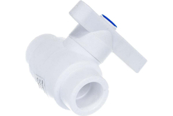 Кран шаровой стандартный проход PPR 20, белый, РТП (25846)