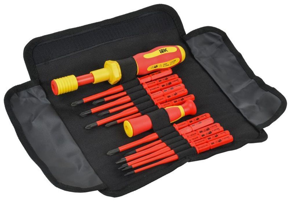 Отвертка динамометрическая с жалами SLIM 14шт ARMA2L 5 IEK A2L5-NS50-T2-14 Отвертка динамометрическая с жалами SLIM 14шт ARMA2L 5 IEK A2L5-NS50-T2-14