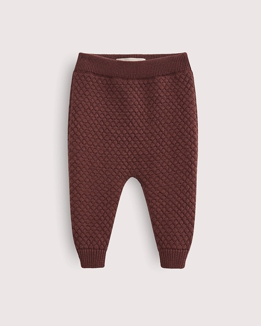 Штанишки вязаные Loomknits, Шоколад