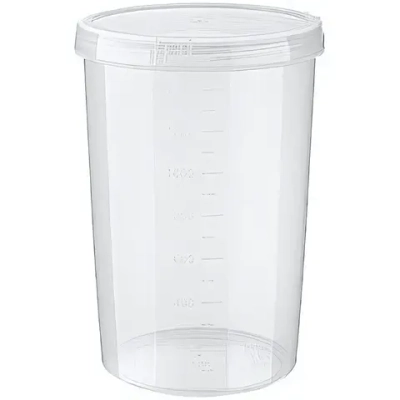 Банка для продуктов пластиковая 1,5л «Твист»