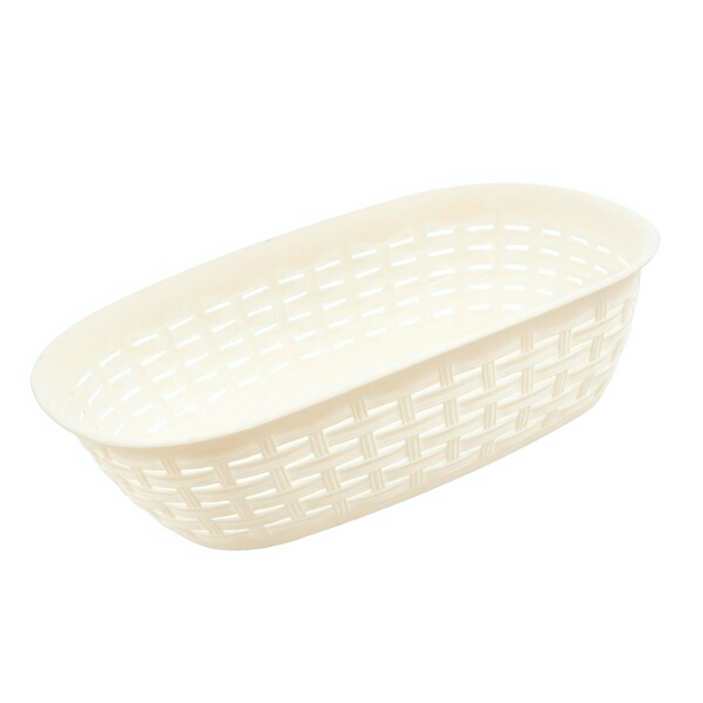 Корзинка для хлеба "Раттан" 3л кремовый