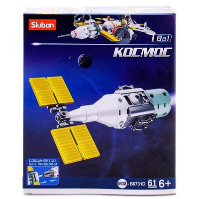 Конструктор блочный Слубан Космос, коробка M38-B0731D