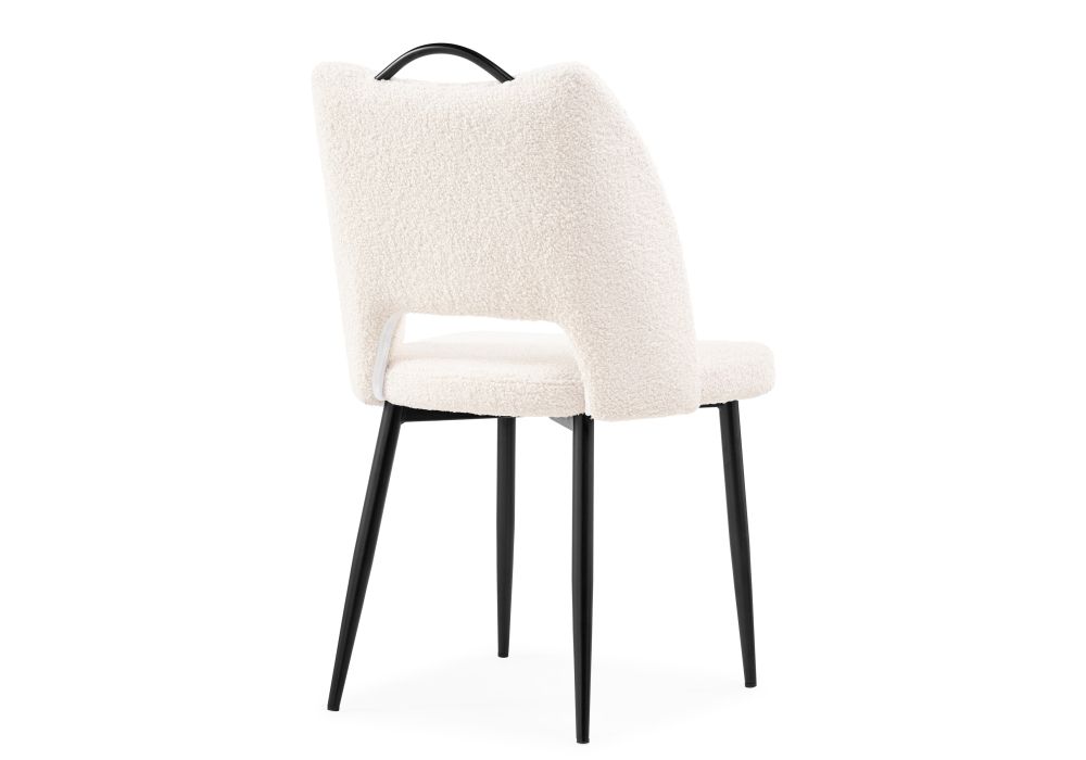 Стул на металлокаркасе Barton beige / black